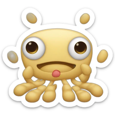 Humains a quatre pattes sticker