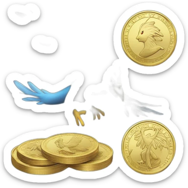 pokemon articuno money puregold coin pokecoin pokedollar dollar sticker