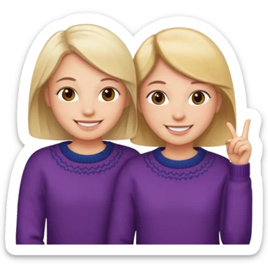 Best buds in UK sticker