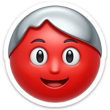 make me an emoji that looks like the E from etsy no background high def sticker