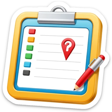 a suitable emoji for life goal tracker  sticker