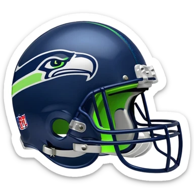 NFL Seahawks helmut sticker