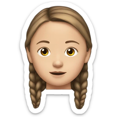 greta thunberg sticker