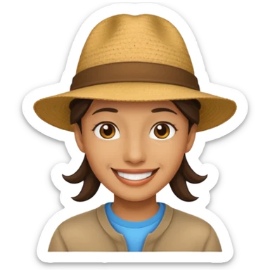 👌😁🧢 Combine these emojis and you get just the head without the body. sticker