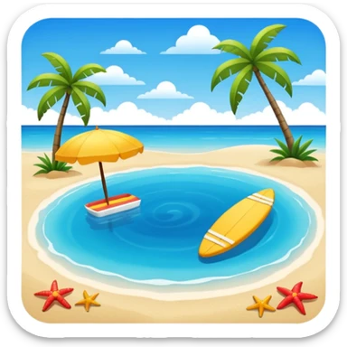 Have a lovely vacation sticker