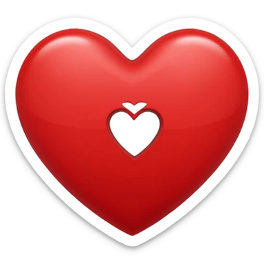 the letters M + V, in a heart sticker