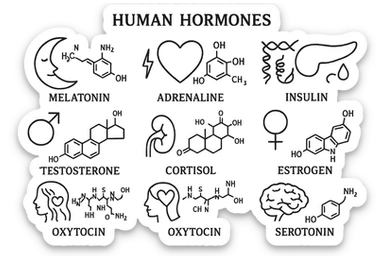 ORMONI ANATOMICI UMANI sticker