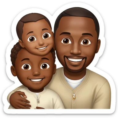 Kendrick lamar and p diddy raising a kid sticker