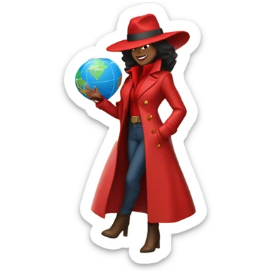 Carmen sandiego sticker