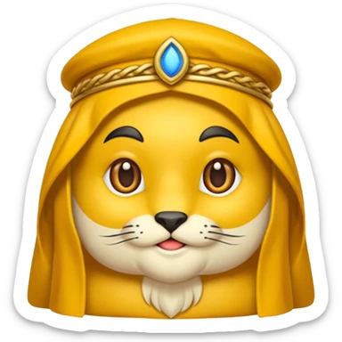 یک تیک ✔️ در یک دایره آبی مثل چرخ دهنده sticker