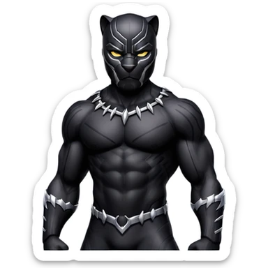 Black panther  sticker