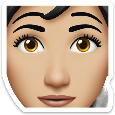 Monica Geller blue eyes sticker