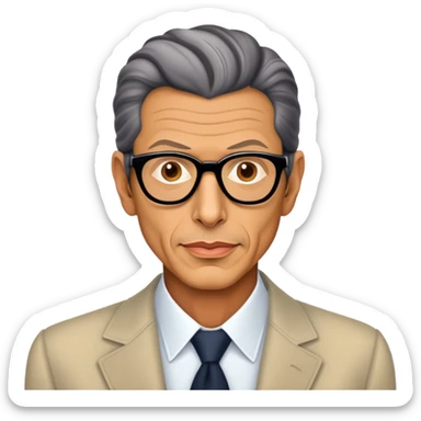 Jeff Goldblum sticker