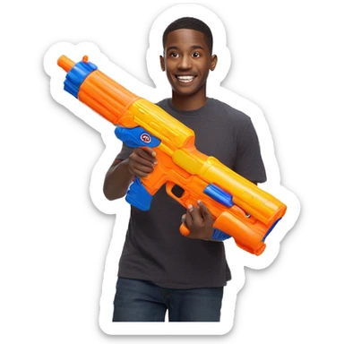 Nerf Blasters: Iconic-style Candid Likeness 1990’s Toy

Foam dart blasters that combined action and safety, Nerf Blasters made it easy to have soft, indoor “battles” without the mess. sticker