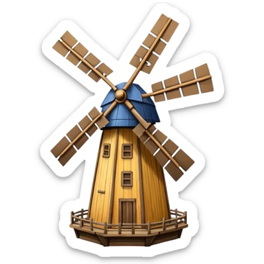 windmill emoji sticker
