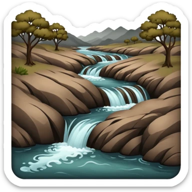 ACHERON RIVER sticker