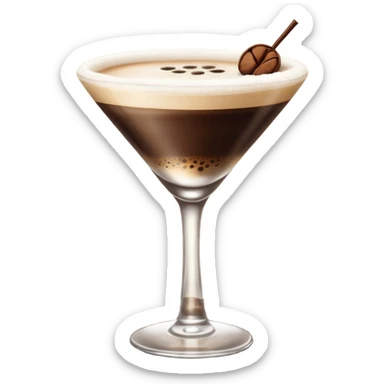 espresso martini sticker
