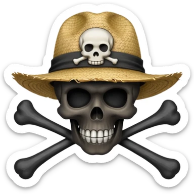 can u put the flag of the straw hats crew from one piece sticker