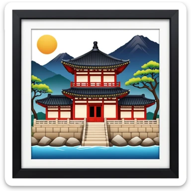 korean culture sticker