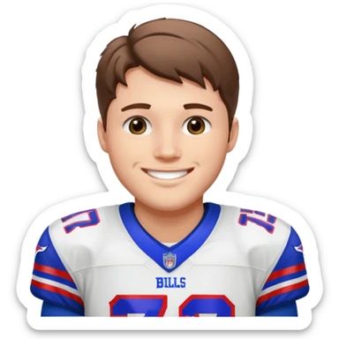 Buffalo bills Josh allen sticker