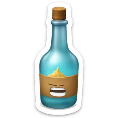 Patron bottle sticker