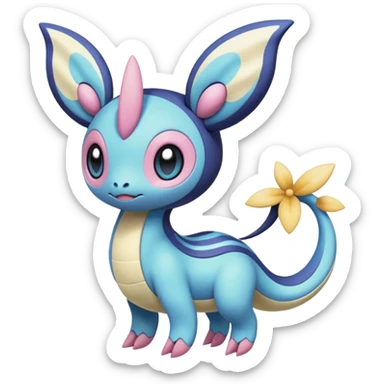 Meloetta-Cresselia-Palkia-Stitch-Fakémon-creature-hybrid sticker