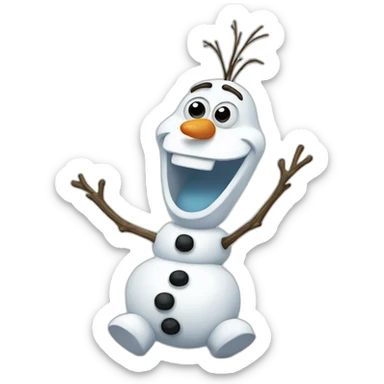 olaf sticker