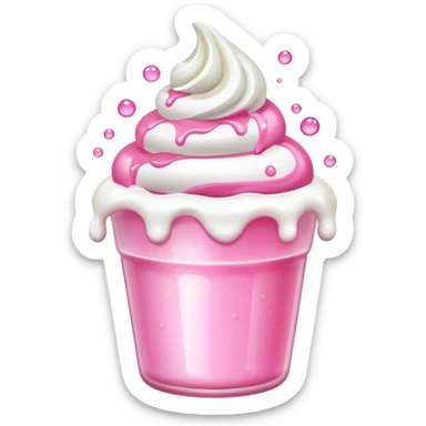 Sundae body foaming wash sticker