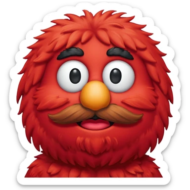 elmo hitler sticker