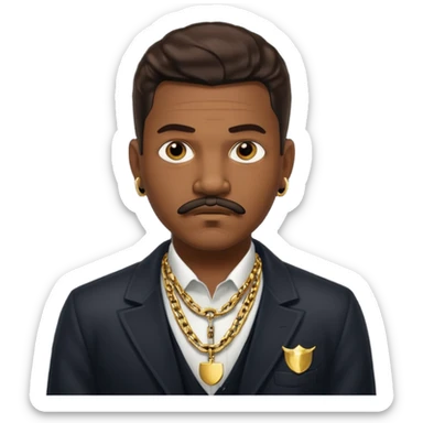 gay gangster sticker