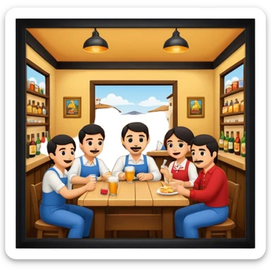 taberna de moe  sticker