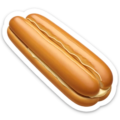 Éclair vide sans couleur avec des traits fins sticker