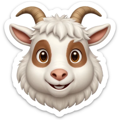 Lupe (goat) from the Ferdinand Disney movie sticker
