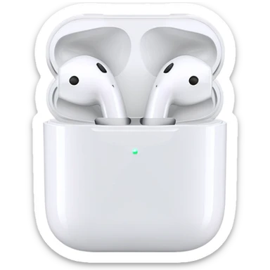 Apple AirPods wireless earbuds sticker