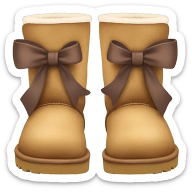 Bow Uggs  sticker