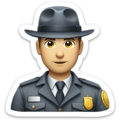 Inspecteur derrick sticker
