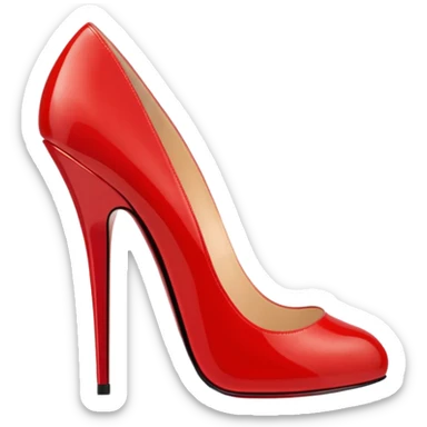Louboutin heels sticker