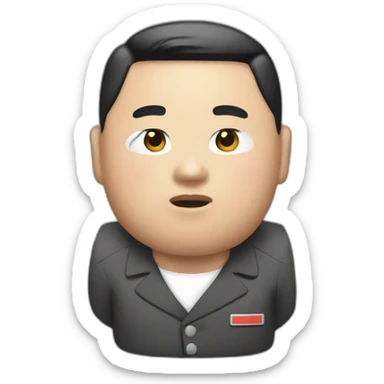 Kim jun un sticker