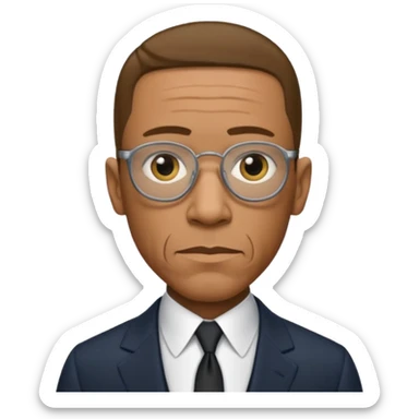 gustavo white from the breaking bad sticker