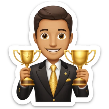 billionaire trophy sticker