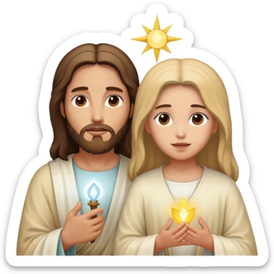 Jesus and a Girl  sticker