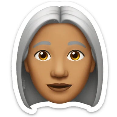 anciã woman sticker