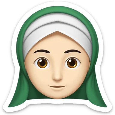 Osmanlı bayrağı 3 hilal,yeşil bayrak sticker