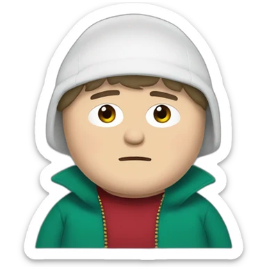 Eric cartman from South Park sticker