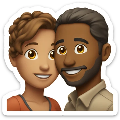 I love my wife sticker