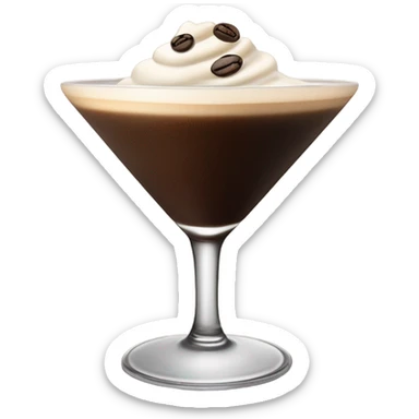 frozen espresso martini sticker