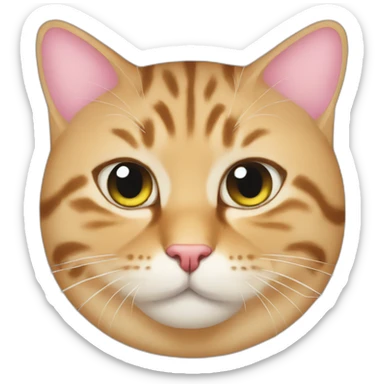 tabbycat-fat sticker