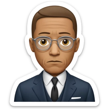 gustavo white from the breaking bad sticker
