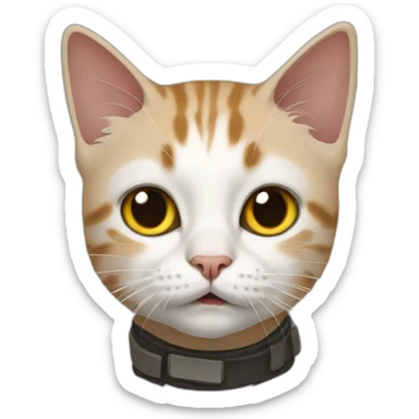 cat star wars sticker