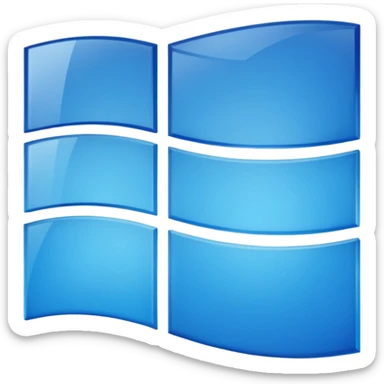 Windows 10 logo sticker